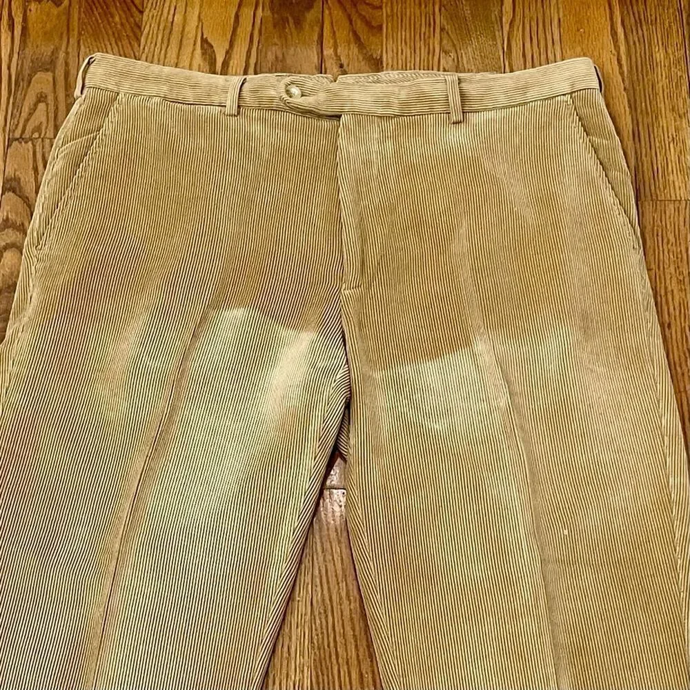 Peter Millar Nanolux Easy Care corduroy Pants. Size 36
